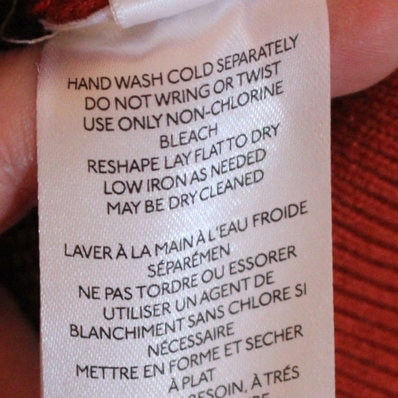 Maeve, Anthropologie floral orange sweater. - Picture 9 of 12